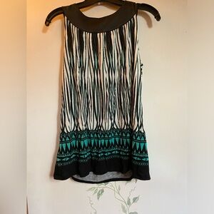 Express high neck flowy tank